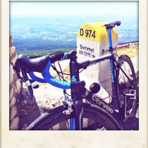 Custom Paint Cervélo at the Top